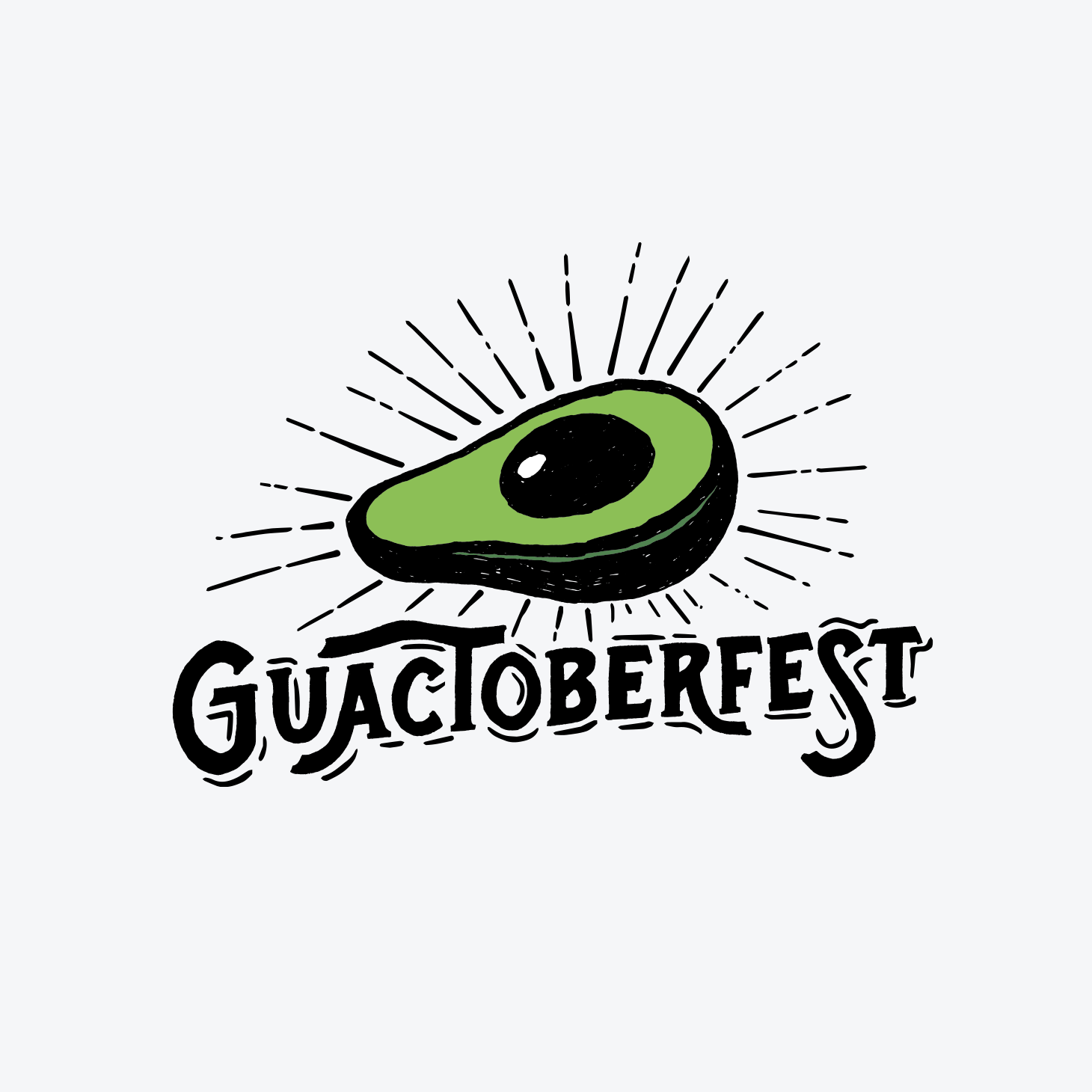 Logo design for Chevy's Guactoberfest