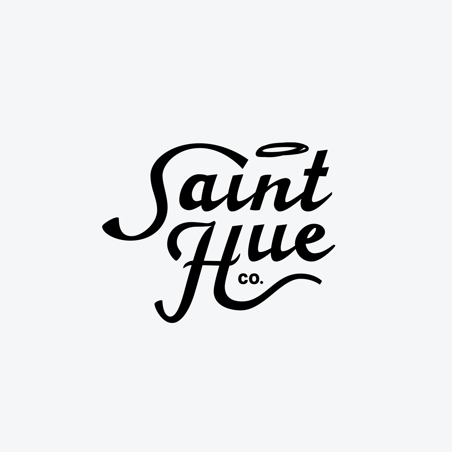 Logo design for Saint Hue Studio