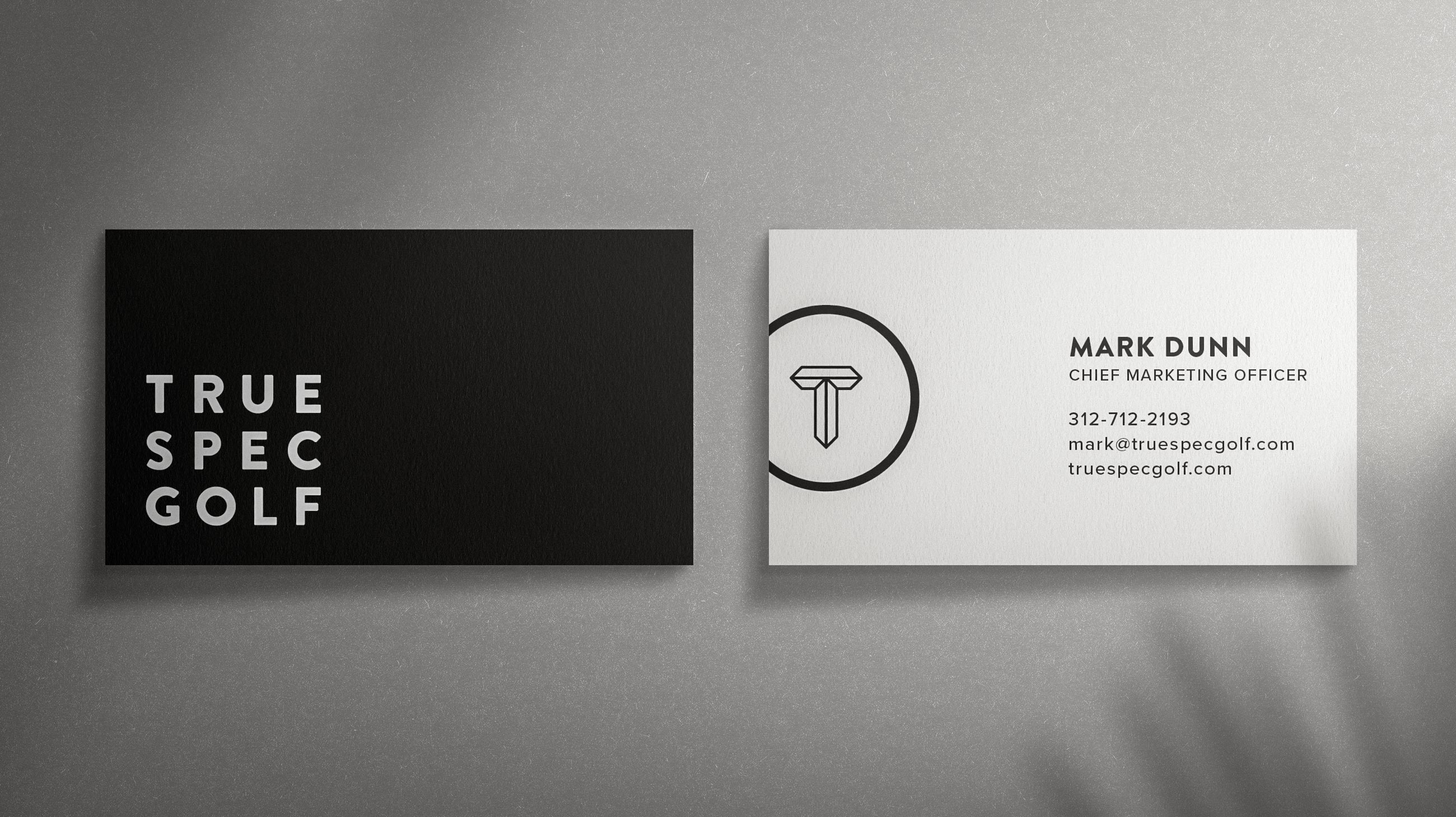 Brand business card design