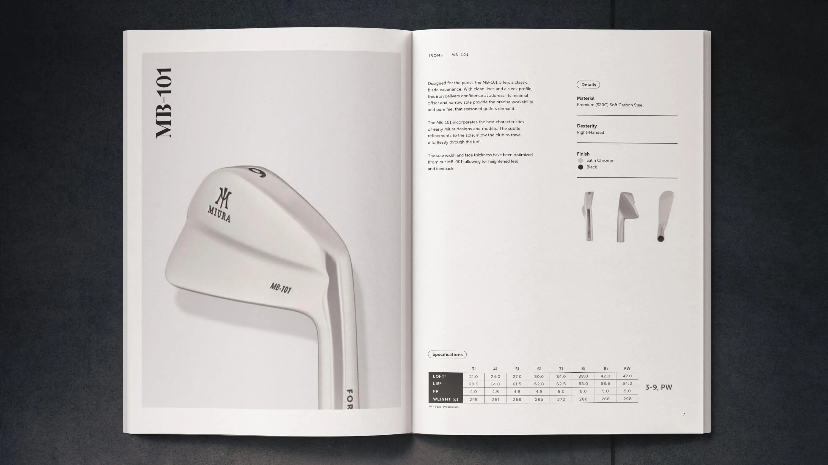 Catalog spread